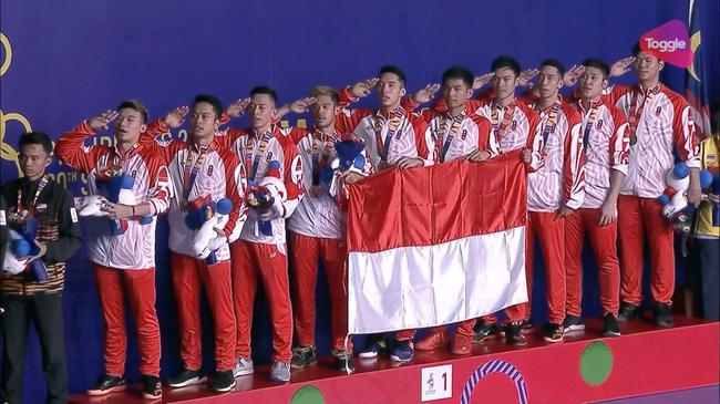 印尼3-1馬來(lái)西亞 衛(wèi)冕東南亞運(yùn)動(dòng)會(huì)羽毛球男團(tuán)冠軍